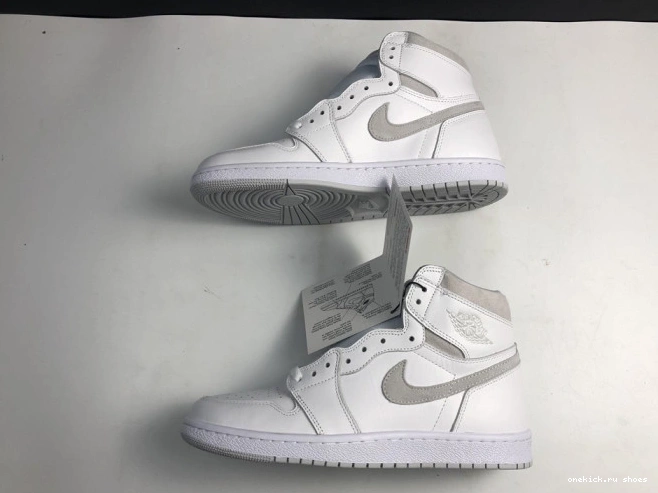 Cheap Air Jordan 1 Grey Neutral Retro BQ4422-100 High 85 0723